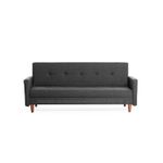 Casa si Gradina - Mobilier - Canapele si coltare - Canapele - Canapea extensibila, Atelier Del Sofa, metal, gri inchis, 200x83x75 cm - Infinity.ro
