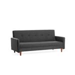 Casa si Gradina - Mobilier - Canapele si coltare - Canapele - Canapea extensibila, Atelier Del Sofa, metal, gri inchis, 200x83x75 cm - Infinity.ro