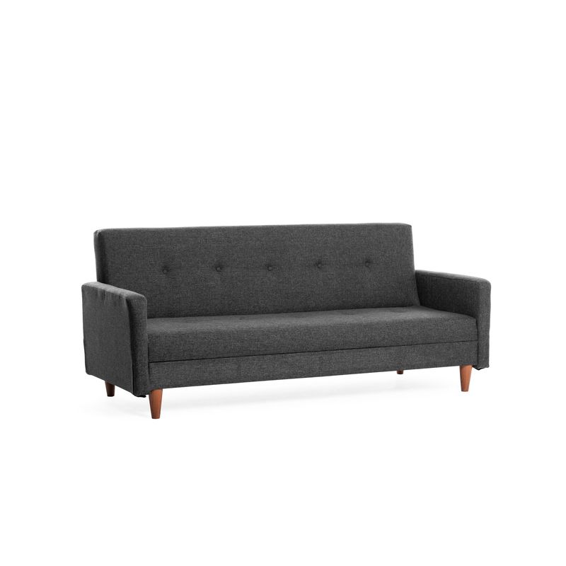 Casa si Gradina - Mobilier - Canapele si coltare - Canapele - Canapea extensibila, Atelier Del Sofa, metal, gri inchis, 200x83x75 cm - Infinity.ro