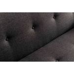 Casa si Gradina - Mobilier - Canapele si coltare - Canapele - Canapea extensibila, Atelier Del Sofa, metal, gri inchis, 200x83x75 cm - Infinity.ro