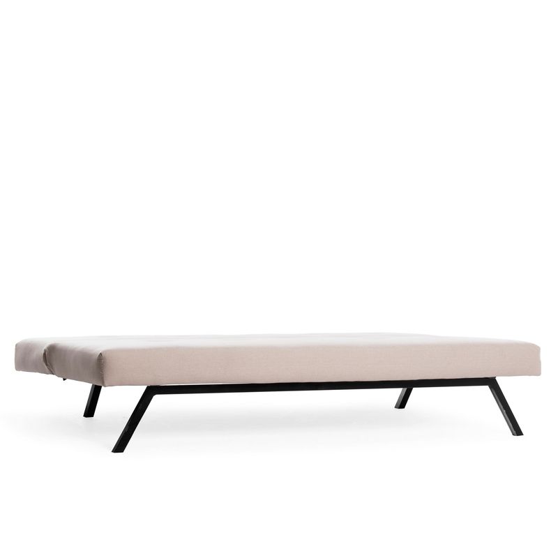 Casa si Gradina - Mobilier - Canapele si coltare - Canapele - Canapea extensibila 3 locuri, Atelier Del Sofa, metal si poliester, crem, 180x102 cm - Infinity.ro