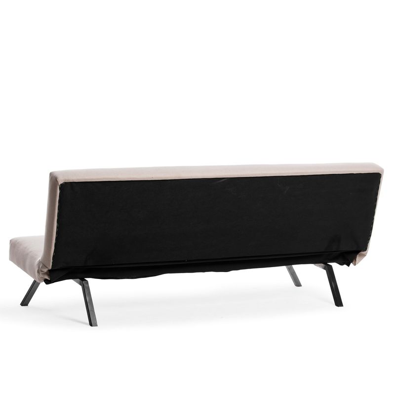 Casa si Gradina - Mobilier - Canapele si coltare - Canapele - Canapea extensibila 3 locuri, Atelier Del Sofa, metal si poliester, crem, 180x102 cm - Infinity.ro