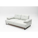 Casa si Gradina - Mobilier - Canapele si coltare - Canapele - Canapea extensibila, Hanah Home, lemn de fag si PAL, alb, 199x99x83 cm - Infinity.ro