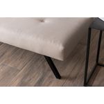 Casa si Gradina - Mobilier - Canapele si coltare - Canapele - Canapea extensibila 3 locuri, Atelier Del Sofa, metal si poliester, crem, 180x102 cm - Infinity.ro