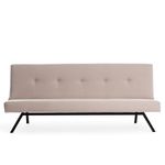 Casa si Gradina - Mobilier - Canapele si coltare - Canapele - Canapea extensibila 3 locuri, Atelier Del Sofa, metal si poliester, crem, 180x102 cm - Infinity.ro