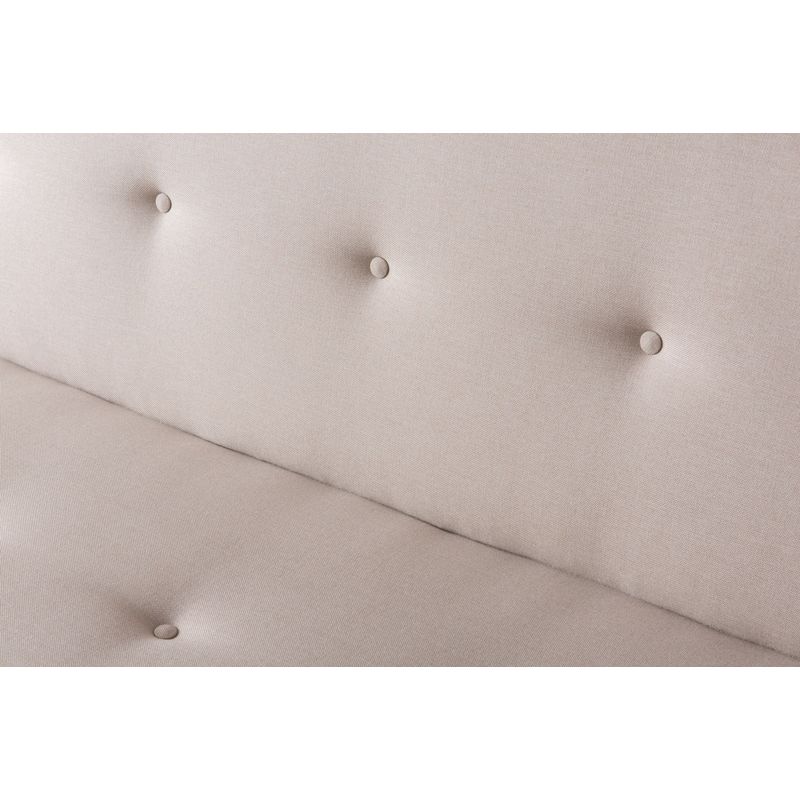 Casa si Gradina - Mobilier - Canapele si coltare - Canapele - Canapea extensibila 3 locuri, Atelier Del Sofa, metal si poliester, crem, 180x102 cm - Infinity.ro
