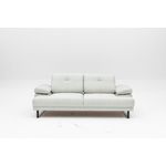 Casa si Gradina - Mobilier - Canapele si coltare - Canapele - Canapea extensibila, Hanah Home, lemn de fag si PAL, alb, 199x99x83 cm - Infinity.ro