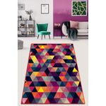 Casa si Gradina - Textile si covoare - Covoare - Covorase intrare - Covoras de hol, Conceptum Hypnose, multicolor, 80x150 cm, 100% poliester, antiderapant, lavabil la masina, 286CHL5617 - Infinity.ro