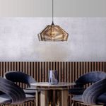Casa si Gradina - Corpuri si surse de iluminat - Lustre si pendule - Candelabru, Opviq, lemn, antichizat, 35x20x65 cm - Infinity.ro