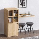 Casa si Gradina - Mobilier - Mese si birouri - Birouri - Birou de studiu, Hanah Home, panou din particule acoperit cu melamina, nuc si negru, 114x40x100 cm - Infinity.ro