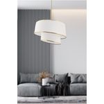 Casa si Gradina - Corpuri si surse de iluminat - Lustre si pendule - Candelabru, Opviq, metal, alb auriu, 32x32x70 cm - Infinity.ro