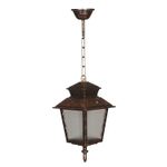Casa si Gradina - Corpuri si surse de iluminat - Iluminat exterior - Lanterne - Candelabru exterior, Opviq, abs, maro, 48x18 cm, ip65 - Infinity.ro
