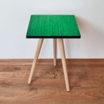 Casa si Gradina - Mobilier - Mese si birouri - Mese living - Masuta laterala, Hanah Home, mdf, verde, 35x35x42 cm, 481LNA1955 - Infinity.ro
