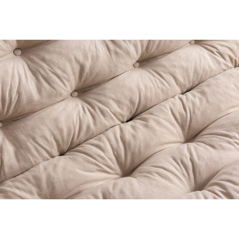 Casa si Gradina - Mobilier - Canapele si coltare - Canapele - Canapea extensibila, Atelier Del Sofa, metal si in, crem, 200x92x82 cm - Infinity.ro