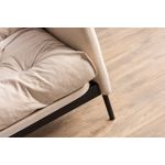 Casa si Gradina - Mobilier - Canapele si coltare - Canapele - Canapea extensibila, Atelier Del Sofa, metal si in, crem, 200x92x82 cm - Infinity.ro