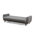 Casa si Gradina - Mobilier - Canapele si coltare - Canapele - Canapea extensibila, Atelier Del Sofa, poliester texturat, gri deschis, 214x86x77 cm - Infinity.ro
