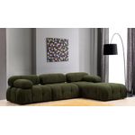 Casa si Gradina - Mobilier - Canapele si coltare - Canapele - Canapea 1 loc, Hanah Home, lemn de fag si pal, verde, 95x95x75 cm - Infinity.ro