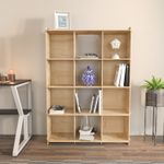 Casa si Gradina - Mobilier - Biblioteci si rafturi - Biblioteci - Biblioteca, Hanah Home, PAL melaminat, stejar, 92.5x30x132 cm - Infinity.ro