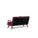 Casa si Gradina - Mobilier - Canapele si coltare - Canapele - Canapea extensibila, Hanah Home, metal, maro, 175x133 cm - Infinity.ro