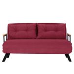 Casa si Gradina - Mobilier - Canapele si coltare - Canapele - Canapea extensibila, Hanah Home, metal, maro, 175x133 cm - Infinity.ro