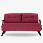 Casa si Gradina - Mobilier - Canapele si coltare - Canapele - Canapea extensibila, Hanah Home, metal, maro, 175x133 cm - Infinity.ro