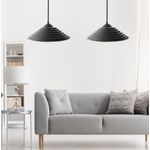 Casa si Gradina - Corpuri si surse de iluminat - Lustre si pendule - Candelabru, Opviq, abs si policarbonat, negru, 25x50 cm - Infinity.ro
