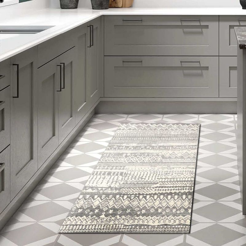 Casa si Gradina - Textile si covoare - Covoare - Covoare casa - Covor, Conceptum Hypnose, gri, 160x230 cm, 100% poliester, antiderapant, lavabil la masina, 955ANR3790 - Infinity.ro