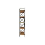 Casa si Gradina - Mobilier - Biblioteci si rafturi - Biblioteci - Biblioteca, Hanah Home, PAL melaminat, pin atlantic negru, 90x33.5x180 cm - Infinity.ro
