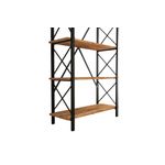 Casa si Gradina - Mobilier - Biblioteci si rafturi - Biblioteci - Biblioteca, Hanah Home, PAL melaminat, pin atlantic negru, 90x33.5x180 cm - Infinity.ro
