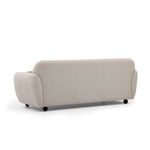 Casa si Gradina - Mobilier - Canapele si coltare - Canapele - Canapea 3 locuri, Hanah Home, lemn fag si pal, crem, 223x83x86 cm - Infinity.ro