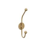 Casa si Gradina - Mobilier - Organizare si depozitare - Cuiere - Carlig de perete, Wallxpert, metal, auriu, 6x9x24 cm - Infinity.ro