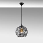 Casa si Gradina - Corpuri si surse de iluminat - Lustre si pendule - Candelabru, Opviq, metal, negru, 25x25x126 cm - Infinity.ro