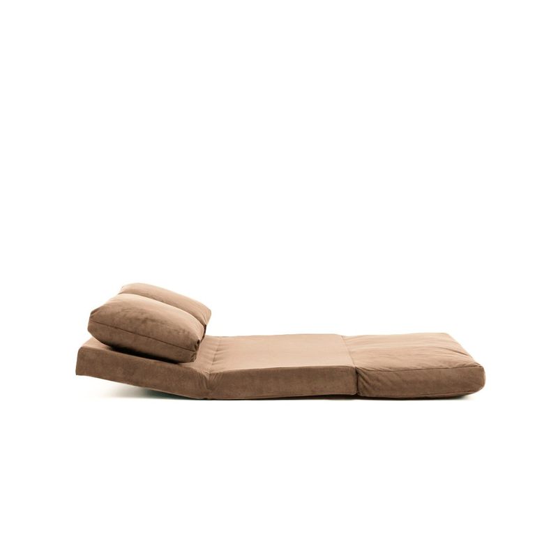 Casa si Gradina - Mobilier - Canapele si coltare - Canapele - Canapea extensibila, Atelier Del Sofa, metal, poliester, maro deschis, 185x120 cm - Infinity.ro
