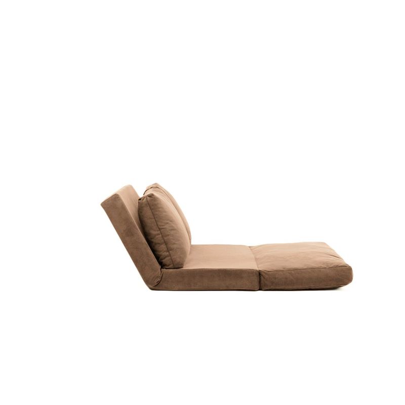 Casa si Gradina - Mobilier - Canapele si coltare - Canapele - Canapea extensibila, Atelier Del Sofa, metal, poliester, maro deschis, 185x120 cm - Infinity.ro