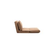 Casa si Gradina - Mobilier - Canapele si coltare - Canapele - Canapea extensibila, Atelier Del Sofa, metal, poliester, maro deschis, 185x120 cm - Infinity.ro