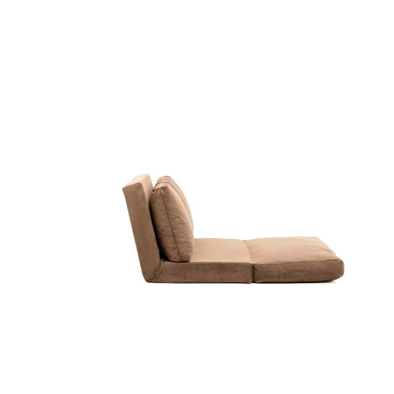 Casa si Gradina - Mobilier - Canapele si coltare - Canapele - Canapea extensibila, Atelier Del Sofa, metal, poliester, maro deschis, 185x120 cm - Infinity.ro