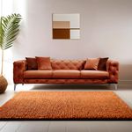 Casa si Gradina - Mobilier - Canapele si coltare - Canapele - Canapea 3 locuri, Hanah Home, lemn fag si pal, portocaliu, 237x73x90 cm - Infinity.ro