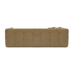 Casa si Gradina - Mobilier - Canapele si coltare - Canapele - Canapea 3 locuri, Hanah Home, lemn fag si pal, kaki, 235x100x72 cm - Infinity.ro