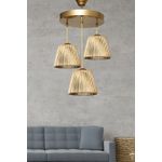 Casa si Gradina - Corpuri si surse de iluminat - Lustre si pendule - Candelabru, Opviq, metal, natural, 35x85 cm, 687HMY1214 - Infinity.ro