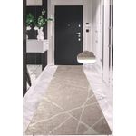 Casa si Gradina - Textile si covoare - Covoare - Covorase intrare - Covoras de hol, Conceptum Hypnose, ecru, 100x300 cm, 100% poliester, antiderapant, 286CHL6805 - Infinity.ro