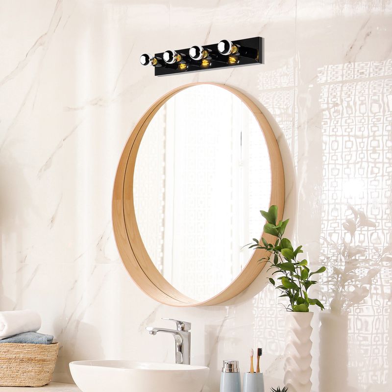 Casa si Gradina - Corpuri si surse de iluminat - Plafoniere, aplice si spoturi - Aplica, Opviq, metal, negru, 10x10x60 cm - Infinity.ro