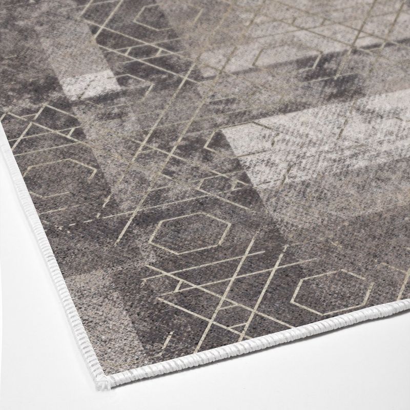 Casa si Gradina - Textile si covoare - Covoare - Covoare casa - Covor, Conceptum Hypnose, maro, 80x120 cm, 100% poliester, antiderapant, lavabil la masina, 955ANR4159 - Infinity.ro