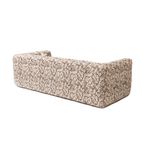 Casa si Gradina - Mobilier - Canapele si coltare - Canapele - Canapea 3 locuri, Hanah Home, lemn fag si pal, cafeniu, 235x100x72 cm - Infinity.ro