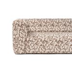 Casa si Gradina - Mobilier - Canapele si coltare - Canapele - Canapea 3 locuri, Hanah Home, lemn fag si pal, cafeniu, 235x100x72 cm - Infinity.ro