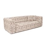 Casa si Gradina - Mobilier - Canapele si coltare - Canapele - Canapea 3 locuri, Hanah Home, lemn fag si pal, cafeniu, 235x100x72 cm - Infinity.ro