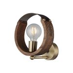Casa si Gradina - Corpuri si surse de iluminat - Plafoniere, aplice si spoturi - Aplica, Opviq, metal, lemn, antic, 25 cm - Infinity.ro