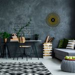 Casa si Gradina - Corpuri si surse de iluminat - Plafoniere, aplice si spoturi - Aplica, Opviq, metal, negru, 50x12x50 cm - Infinity.ro