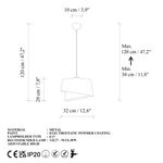 Casa si Gradina - Corpuri si surse de iluminat - Lustre si pendule - Candelabru, Opviq, metal, negru, inaltime reglabila 30-120 cm, 942FLG1668 - Infinity.ro