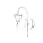 Casa si Gradina - Corpuri si surse de iluminat - Plafoniere, aplice si spoturi - Aplica, Opviq, metal, negru antichizat, 20x20x25 cm - Infinity.ro