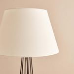 Casa si Gradina - Corpuri si surse de iluminat - Veioze si lampi - Lampadare - Lampadar, Opviq, metal, alb negru, 144 cm, 780SGN3543 - Infinity.ro